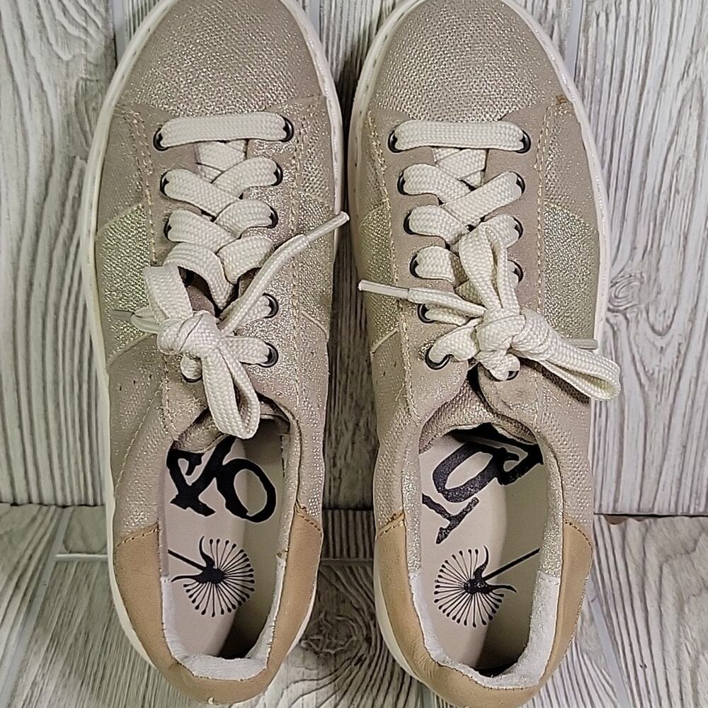 OTBT Normcore Mid Taupe Lace Up Leather Sneakers Womens Size 6.5 NEW - Picture 7 of 14